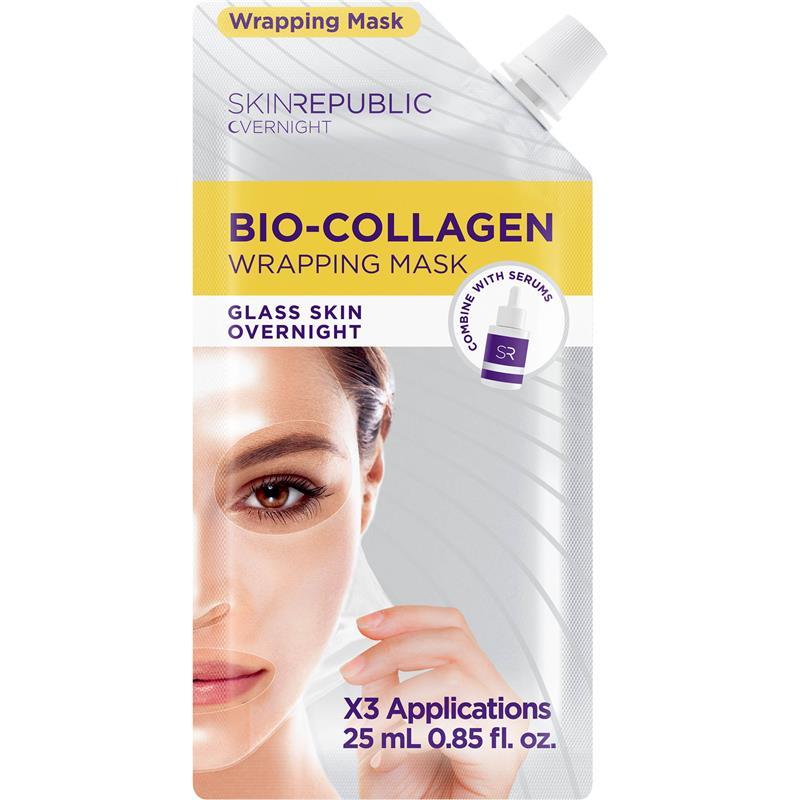 Skin Republic Bio-Collagen Overnight Wrapping Mask 25ml