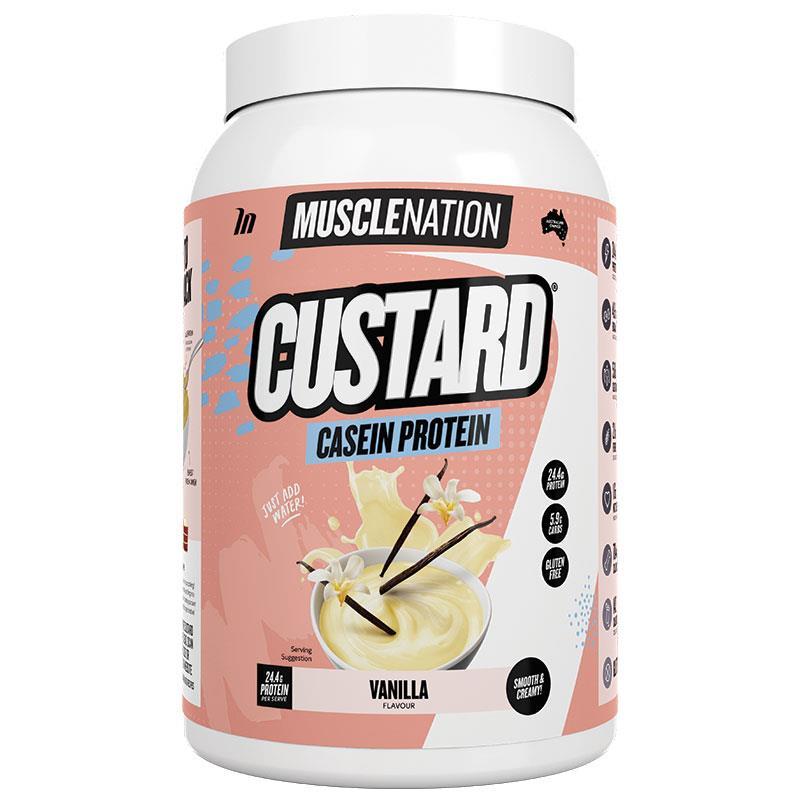 Muscle Nation Custard Protein Vanilla 900g