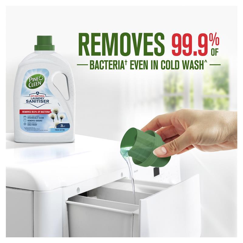 Pine O Cleen Laundry Sanitiser Fresh Cotton 2L