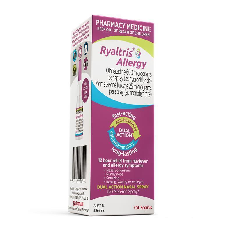 Ryaltris Allergy Nasal Spray 120 Dose