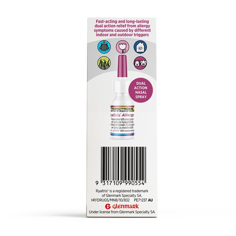 Ryaltris Allergy Nasal Spray 120 Dose