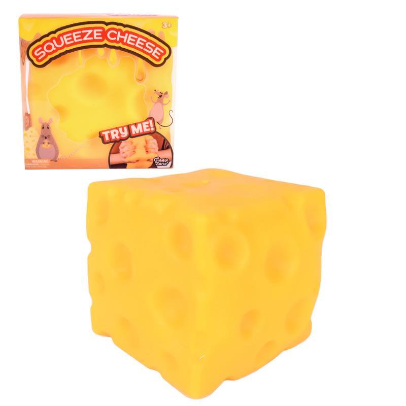 Toymendous Squishy Cheese Block