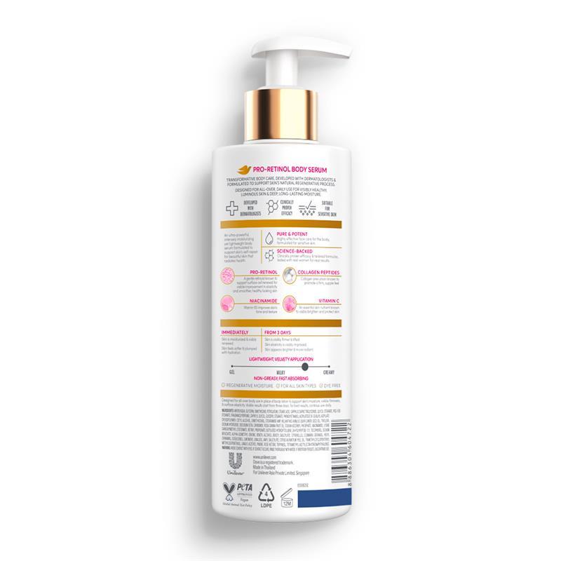 Dove Pro-Retinol Body Serum Lotion 400ml