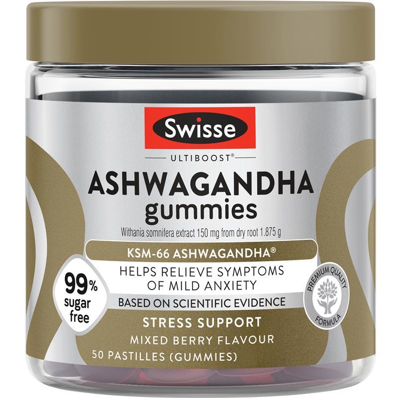 Swisse Ashwagandha Calm 50 Gummies