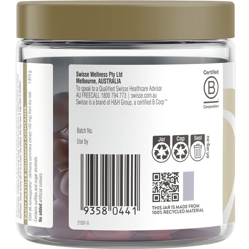 Swisse Ashwagandha Calm 50 Gummies