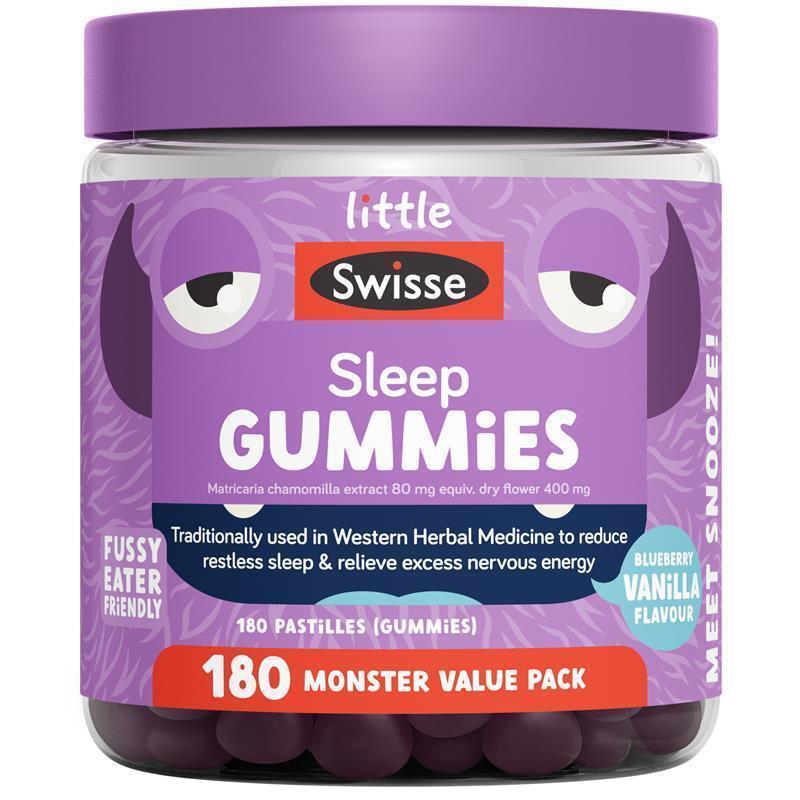 Little Swisse Sleep Gummies 180 Pack Exclusive Size