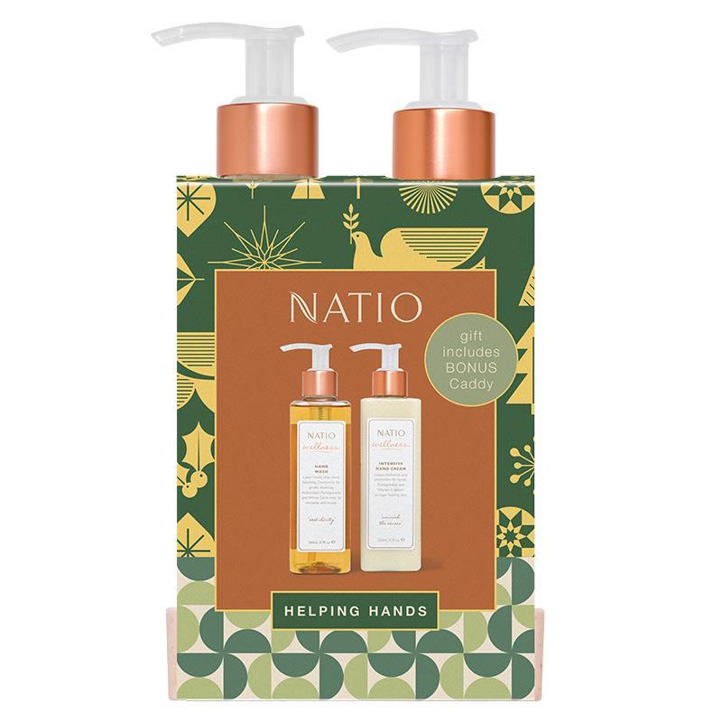 Natio Wellness Helping Hands Hand Wash & Cream Set