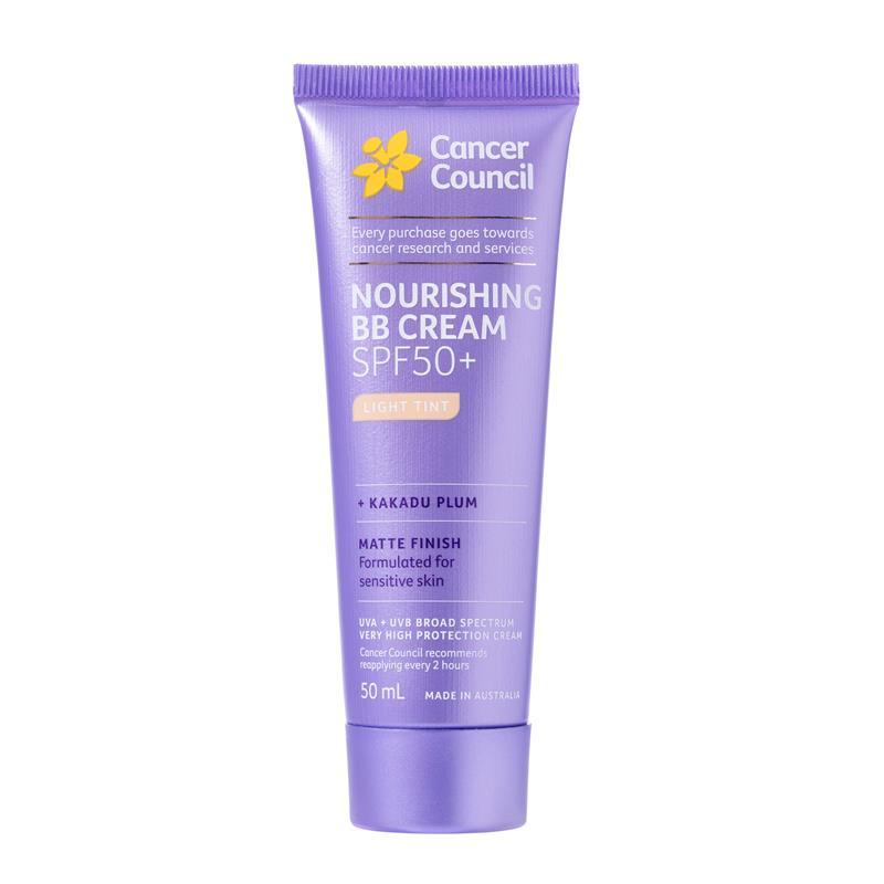 Cancer Council SPF50+ Nourishing BB Cream Light 50ml