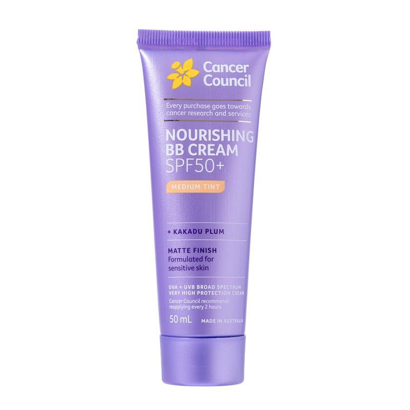 Cancer Council SPF50+ Nourishing BB Cream Medium 50ml