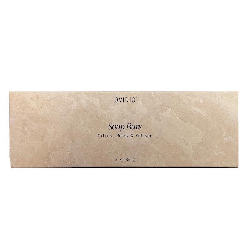 Ovidio Soap Bar Trio Gift Set 3 x 100g