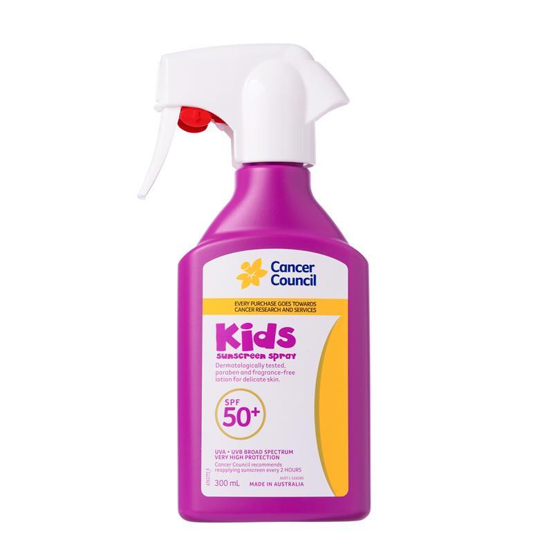 Cancer Council SPF50+ Kids Sunscreen Spray 300ml