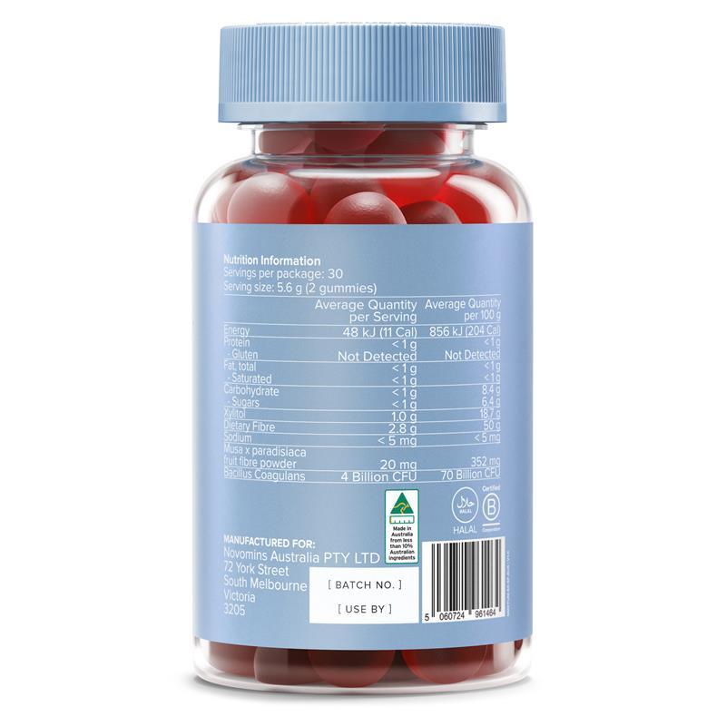 Novomins Kids Probiotic + Prebiotic 60 Gummies