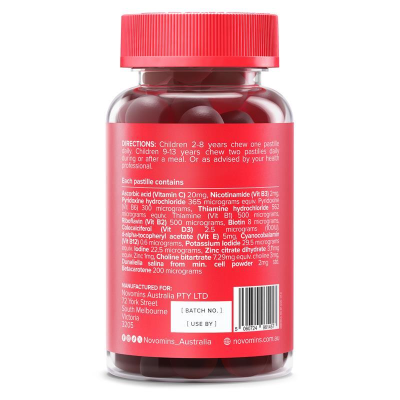 Novomins Kids Multivitamin 60 Gummies