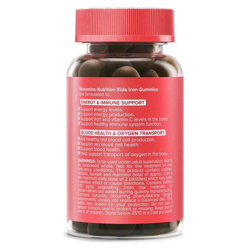 Novomins Kids Iron 60 Gummies