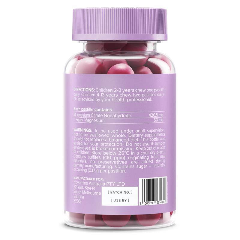 Novomins Kids Magnesium 60 Gummies