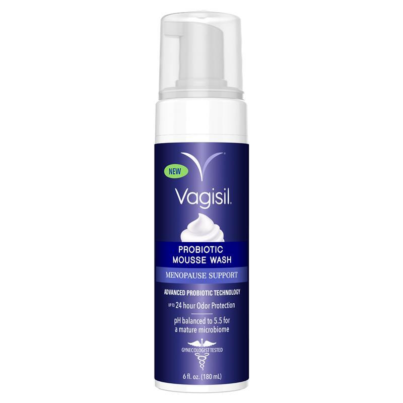 Vagisil Menopause Mousse Wash 180ml