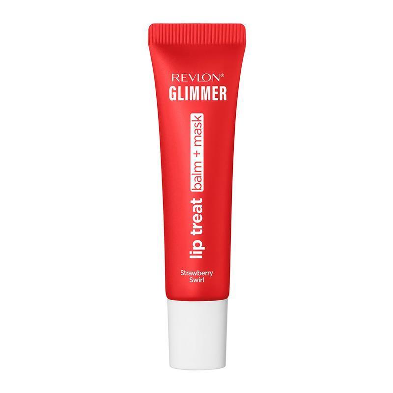 Revlon Glimmer Lip Treat Balm + Mask Strawberry Swirl