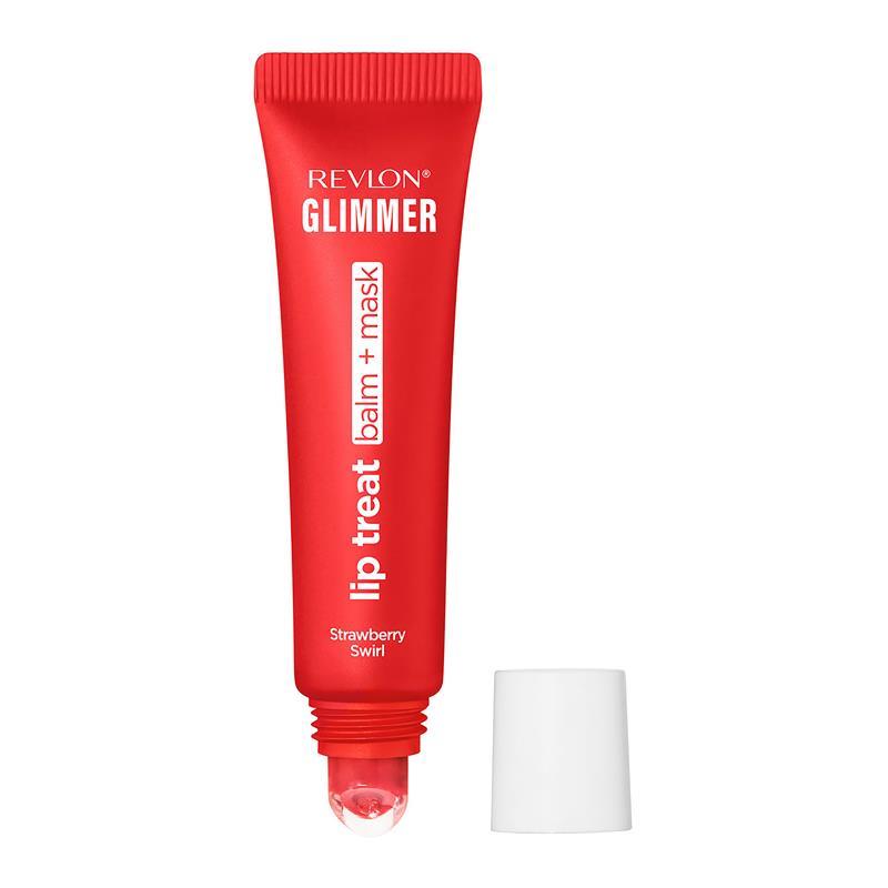 Revlon Glimmer Lip Treat Balm + Mask Strawberry Swirl