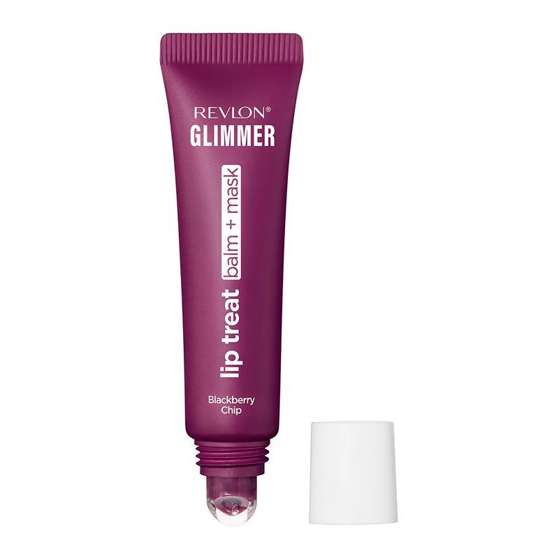 Revlon Glimmer Lip Treat Balm + Mask Blackberry Chip