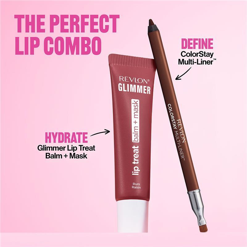 Revlon Glimmer Lip Treat Balm + Mask Salted Caramel