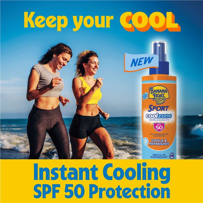 Banana Boat SPF 50 Sport Coolzone 200ml