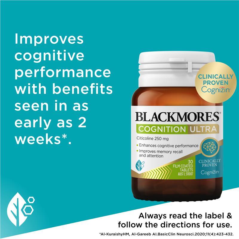Blackmores Cognition Ultra 30 Tablets