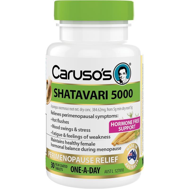 Carusos Shatavari 5000 30 Tablets