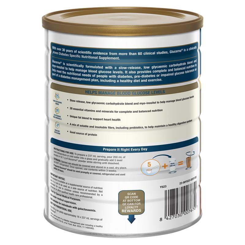 Glucerna Powder Chocolate 800g