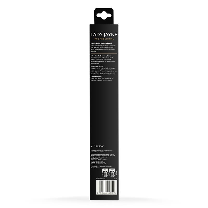 Lady Jayne Ceramic Barrel Brush 25mm