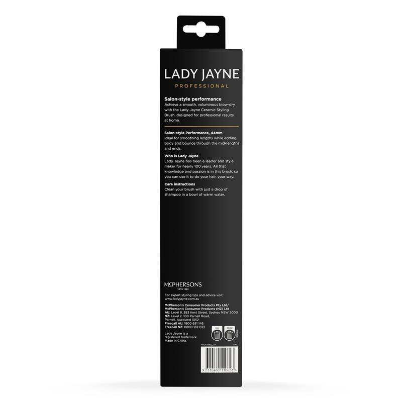 Lady Jayne Ceramic Barrel Brush 44mm