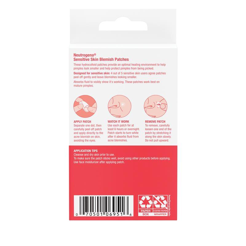 Neutrogena Sensitive Acne Patch Combo 30 Pack
