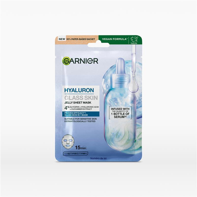 Garnier Glass Skin Tissue Mask 28g