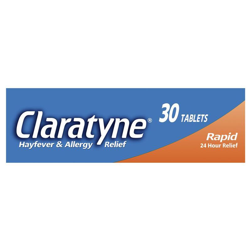 Claratyne Allergy Hayfever Relief Antihistamine 30 Tablets