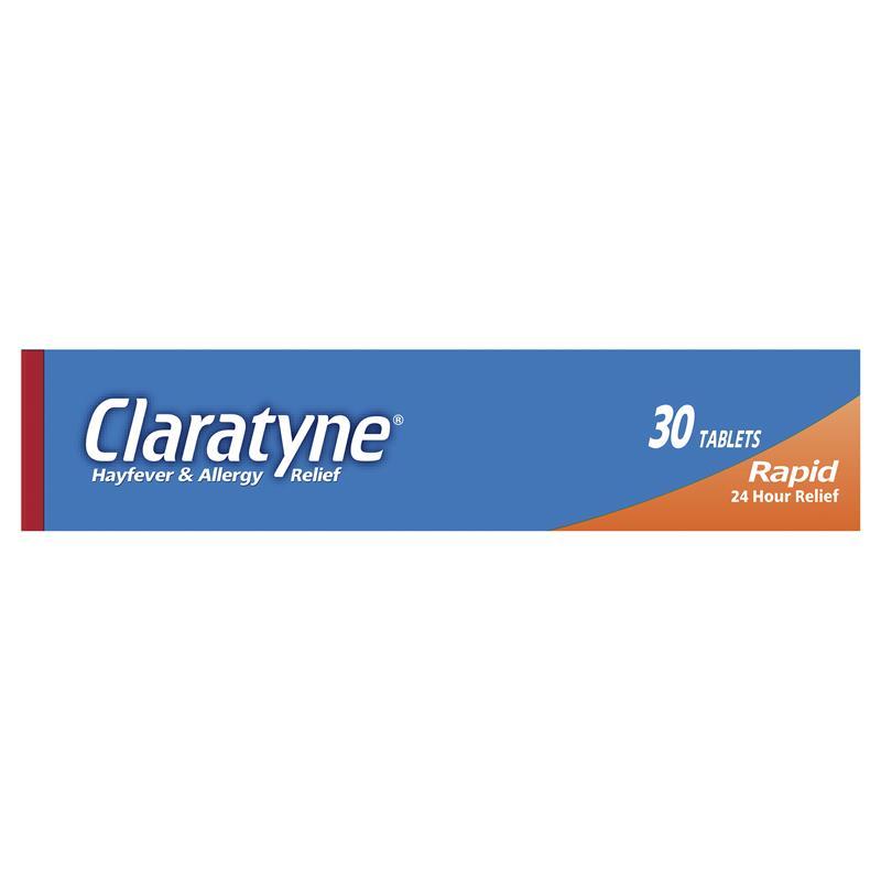 Claratyne Allergy Hayfever Relief Antihistamine 30 Tablets