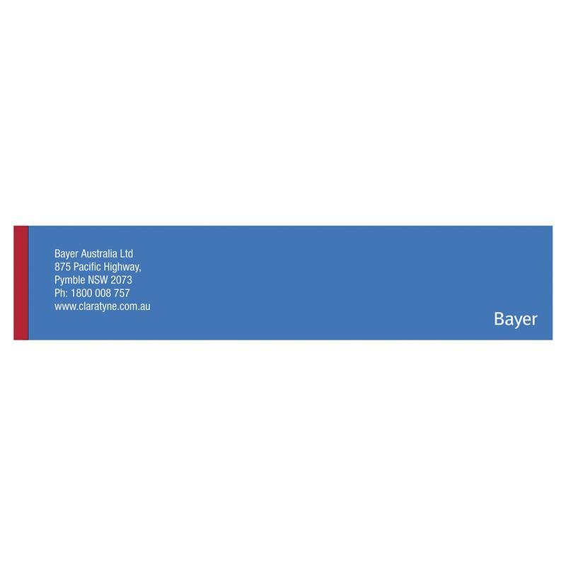 Claratyne Allergy Hayfever Relief Antihistamine 30 Tablets