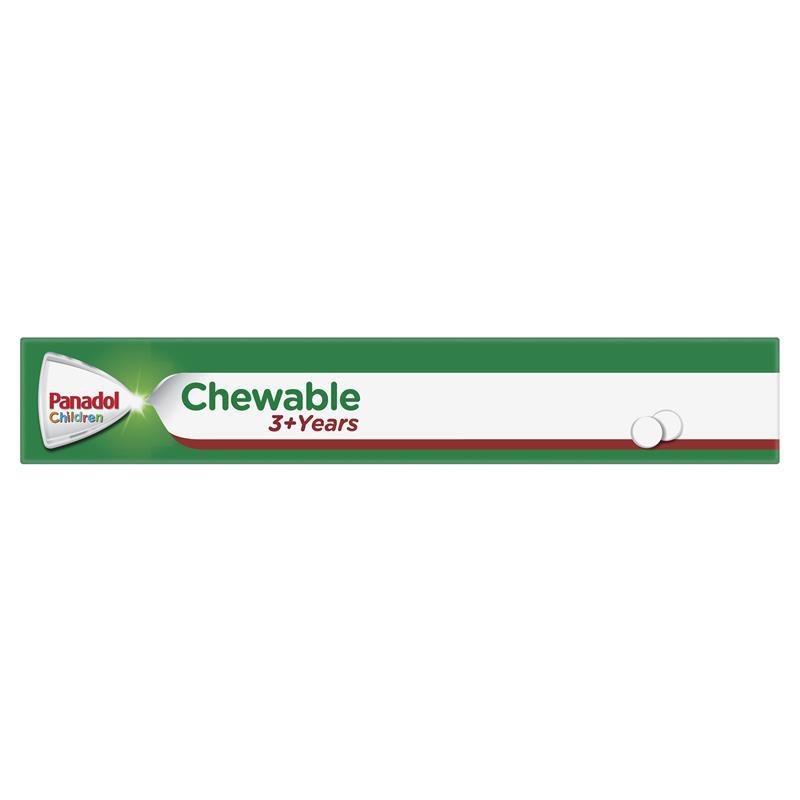 Panadol Children Chewable Tablets 3 Years+ 24 Tablets