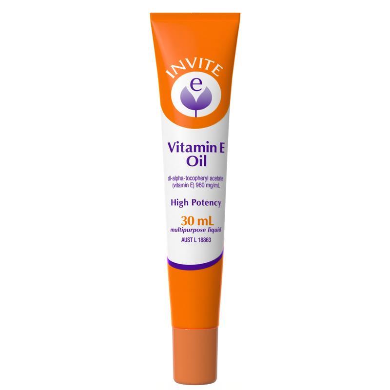 Invite E Vitamin E Pure Oil 30ml
