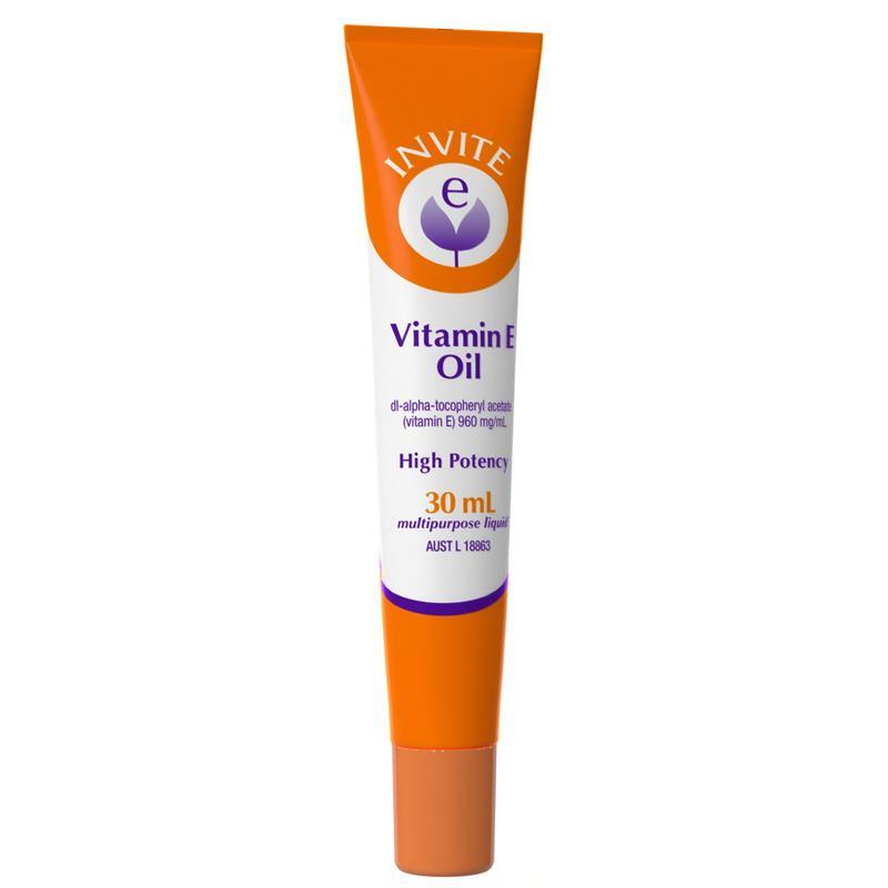 Invite E Vitamin E Pure Oil 30ml