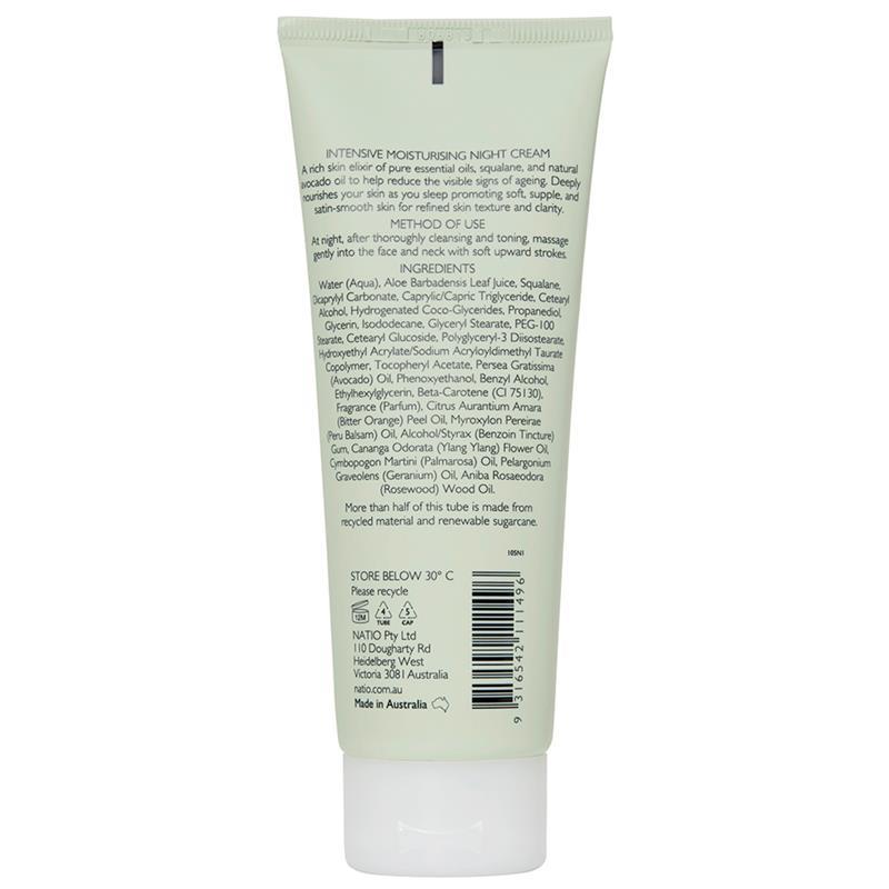 Natio Intensive Moisturising Night Cream 100g