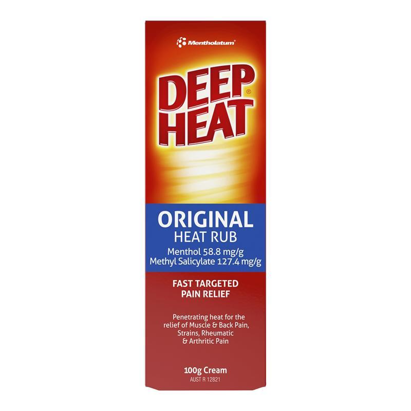 Deep Heat Mentholatum 100g