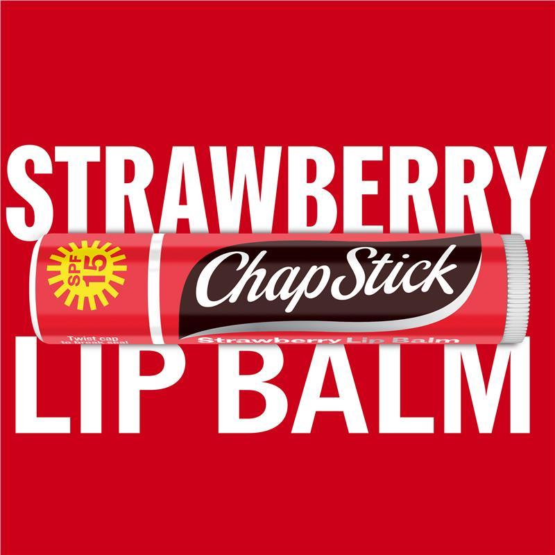 Chapstick Lip Balm Strawberry SPF15+ 4.2g