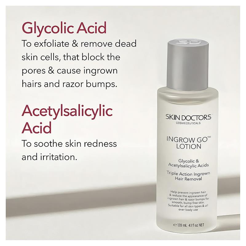 Skin Doctors InGrow Go Solution 120ml