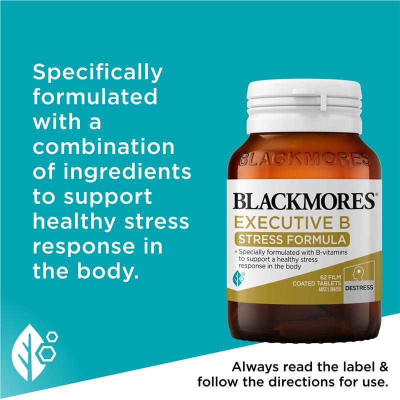 Blackmores Executive B Stress 62 Tablets