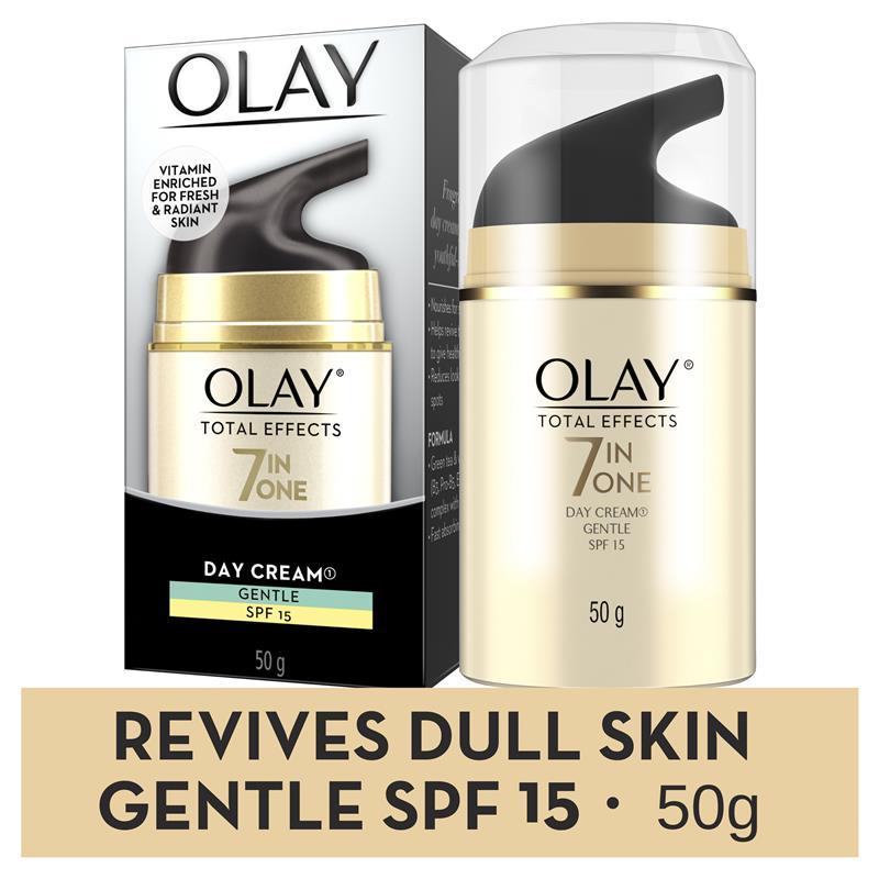 Olay Total Effects 7 in One Day Face Cream Gentle SPF 15 50g