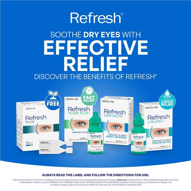 Refresh Plus Eye Drop 0.4ml 30 Vials