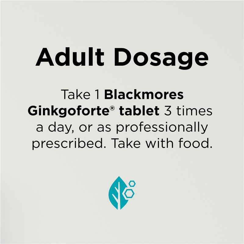 Blackmores Ginkgo Forte 80 Tablets