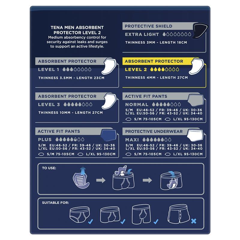 TENA For Men Level 2 10