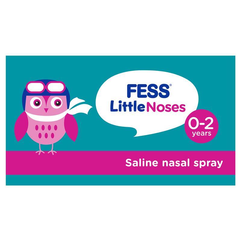 Fess Little Noses Saline Nose Spray + Aspirator 15ml