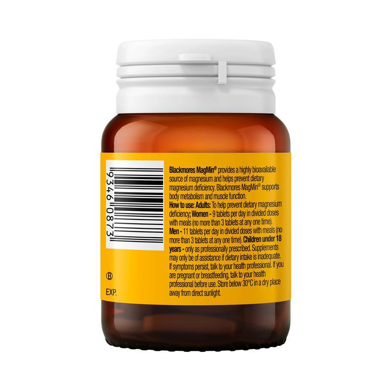 Blackmores Magmin 500mg 50 Tablets