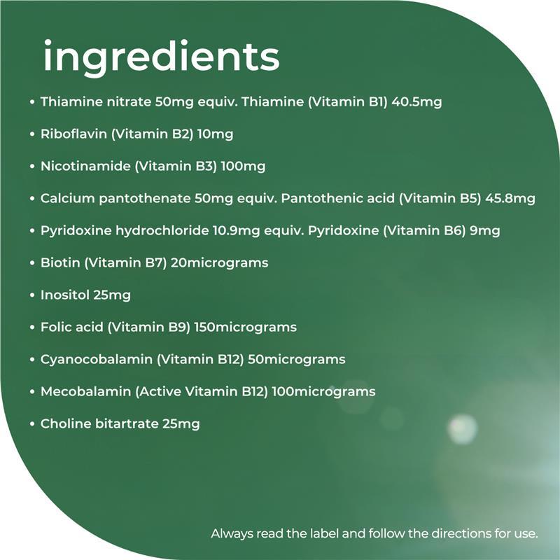 Nature's Way Mega B Executive Stress 200 Tablets